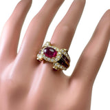 12号 ルビー 1.35/1.96ct ダイヤモンド 0.61ct リング・指輪 K18ゴールド 18金 8.3g レディース
【中古】【真子質店】【NN】




【IKIY】