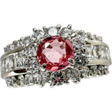 15号 マダガスカル産パパラチャサファイア 0.403ct ダイヤモンド 計0.157ct リング・指輪 Pt900プラチナ 8.1g レディース
【中古】【真子質店】【NN】




【IMaYD】