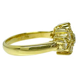 Diamond Total 1.00ct Ring K18 Gold 18k 4.4g Ladies Size 11.5
[Used] [Makoto Shiten] [NN]

[IxxI]