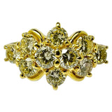 Diamond Total 1.00ct Ring K18 Gold 18k 4.4g Ladies Size 11.5
[Used] [Makoto Shiten] [NN]

[IxxI]