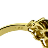 Diamond Total 1.00ct Ring K18 Gold 18k 4.4g Ladies Size 11.5
[Used] [Makoto Shiten] [NN]

[IxxI]