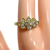 Diamond Total 1.00ct Ring K18 Gold 18k 4.4g Ladies Size 11.5
[Used] [Makoto Shiten] [NN]

[IxxI]