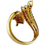 13.5号 ルビー/サファイア/エメラルド ダイヤモンド 計0.29ct リング・指輪 K18ゴールド 18金 6.7g レディース
【中古】【真子質店】【NN】




【ITKY】