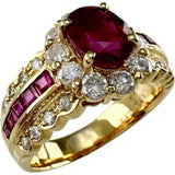 15.5号 ビルマ産ピジョンブラッドルビー 1.74ct ダイヤモンド 0.52ct リング・指輪 K18ゴールド 18金 7.9g レディース
【中古】【真子質店】【NN】




【MaTKMi】