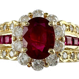 15.5号 ビルマ産ピジョンブラッドルビー 1.74ct ダイヤモンド 0.52ct リング・指輪 K18ゴールド 18金 7.9g レディース
【中古】【真子質店】【NN】




【MaTKMi】