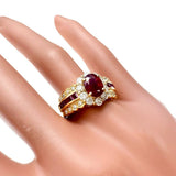 15.5号 ビルマ産ピジョンブラッドルビー 1.74ct ダイヤモンド 0.52ct リング・指輪 K18ゴールド 18金 7.9g レディース
【中古】【真子質店】【NN】




【MaTKMi】