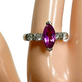 Size 11 Pink Sapphire 1.21ct Diamond Total 0.46ct Ring Pt900 Platinum 4.8g Women's
【Used】【Makoto Shichiten】【NN】




【IxxI】