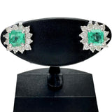 エメラルド 0.29/0.27ct ダイヤモンド 0.17×2ct ピアス K18WGホワイトゴールド 18金 1.2g レディース
【中古】【真子質店】【NN】




【MaMiMo】