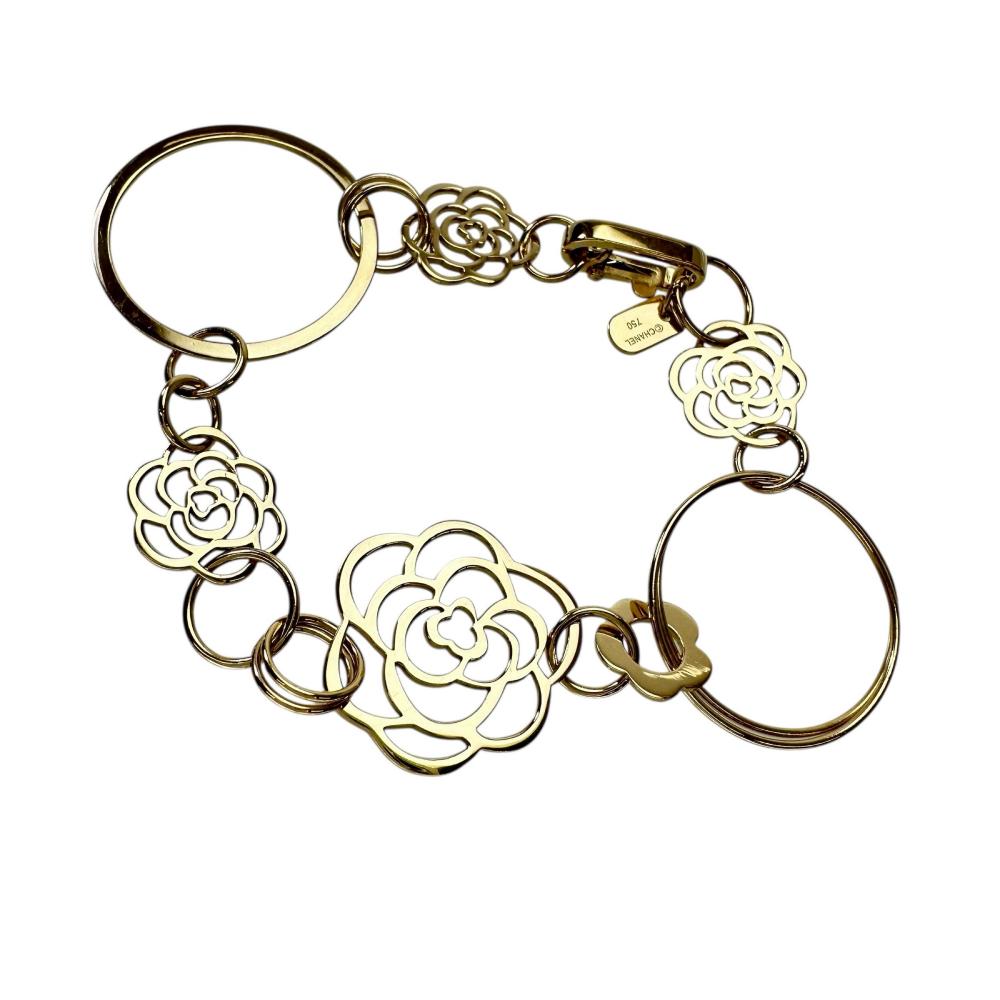 K*t様 CHANEL カメリア　ブレスレット シャネル CHANEL カメリア ブレスレット 18金 K18ゴールド レディース