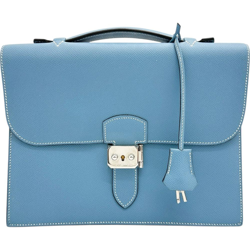 HERMES/エルメス】 サックアデペッシュ27 ハンドバッグ レザー/ヴォー 