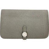 【HERMES/エルメス】 ドゴン デュオGM 長財布 B刻印（2023年製） レザー/トゴ グレー（グリメイヤー）/シルバー金具 レディース【中古】【真子質店】【BL】




【IDxx】