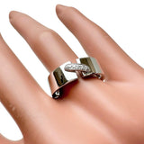 Size 13 【Chaumet】 Liens de Diamond Ring K18WG White Gold 18k 11.5g Women's
【Used】【Makoto Shiten】【GD】




【TIMoY】
【ex】