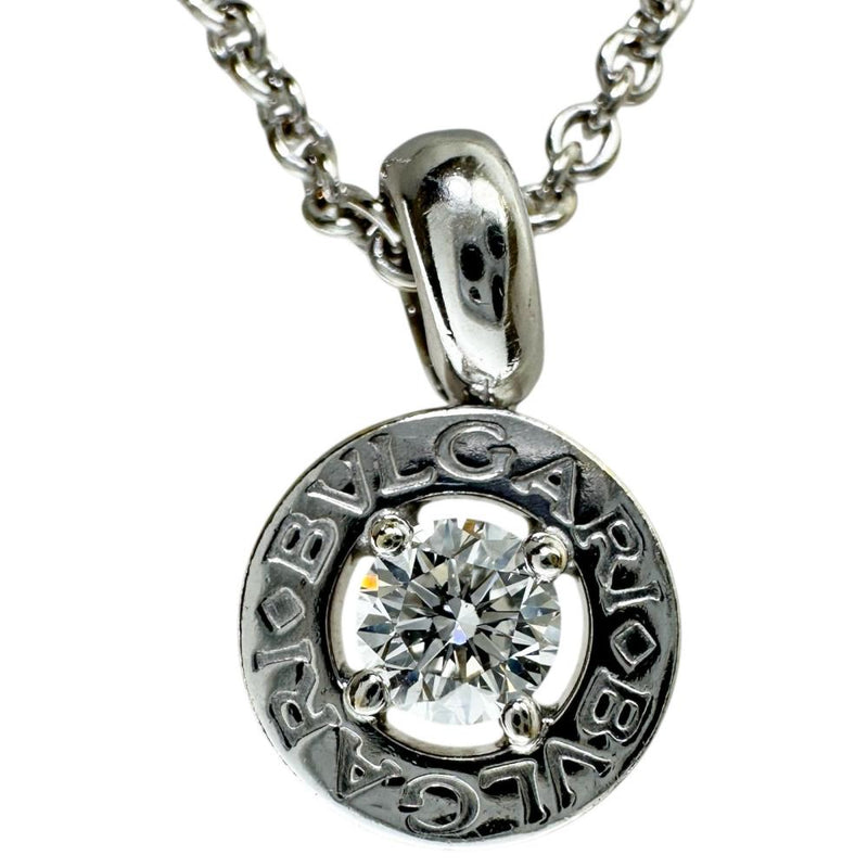 美品 K18WG 18金ホワイトゴールド ダイヤ 0.5ct4.0g P356 BVLGARI 
