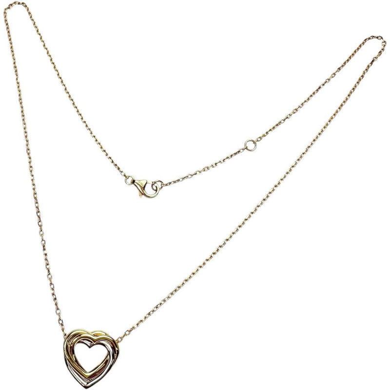 CARTIER/カルティエ】 ネックレス トリニティハート K18YGイエロー