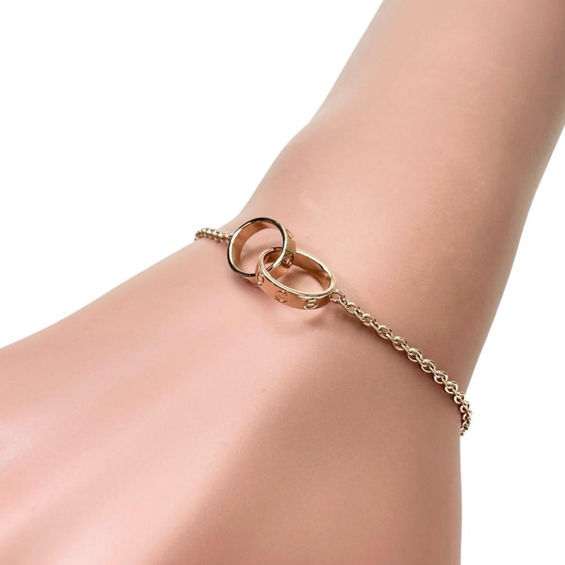 CARTIER/カルティエ】 ブレスレット ミニラブ K18PGピンクゴールド 18