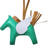 【HERMES/爱马仕】 Rodeo PM Pegasus 包包挂饰 其他杂项 U刻印（2022年生产） Agnau Milo 绿色/棕色/白色皮革 女士【中古】【真子质店】【GD】




【YDS】