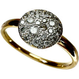 11号【Pomellato/ポメラート】 サッビア　スモール ダイヤモンド リング・指輪 K18ゴールド 18金 2.2g レディース
【中古】【真子質店】【BL】




【ITDMa】