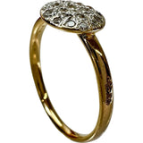 11号【Pomellato/ポメラート】 サッビア　スモール ダイヤモンド リング・指輪 K18ゴールド 18金 2.2g レディース
【中古】【真子質店】【BL】




【ITDMa】