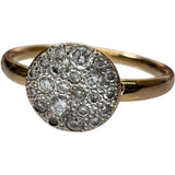 11号【Pomellato/ポメラート】 サッビア　スモール ダイヤモンド リング・指輪 K18ゴールド 18金 2.2g レディース
【中古】【真子質店】【BL】




【ITDMa】