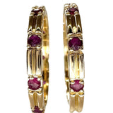 11.5号 2連合わせ/セット ルビー 0.41×2ct リング・指輪 K18ゴールド 18金 5.2g レディース
【中古】【真子質店】【NN】




【MiYx】