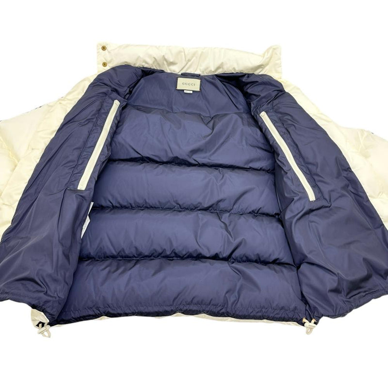 GUCCI レディースダウンジャケット GGコットンキャンバス ダウンジャケット ・キャメル＆エボニー | GUCCI公式