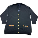 [LOUIS VUITTON] Dauphine RW242WD Cardigan Cotton/Cashmere/Sheepskin Black Ladies [Used] [Makoto Shichiya] [GD]

[IMoxx]