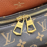 【LOUIS VUITTON】 M43481 Monogram Manhattan 2-Way Shoulder Bag Handbag PVC Brown/Gold Hardware Women's [Used] [Makoto Shichiya] [BL]

【TMaIx】