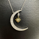 Half Moon Motif Diamond Total 0.37ct Necklace Pt900 Platinum/Pt850 Platinum/K18 Gold 5.5g 46cm Ladies
[Used][Makoto Shinjuku Store][NN]




[YKI]