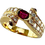 Size 11 Ruby 0.57ct Diamond 0.60ct Ring K18 Gold 18K 5.4g Women's
[Used] [Makoto Shintoraya] [NN]




[IIMoMo]