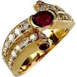 11号 ルビー 計0.57ct ダイヤモンド 計0.60ct リング・指輪 K18ゴールド 18金 5.4g レディース
【中古】【真子質店】【NN】




【IIMoMo】