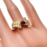 11号 ルビー 計0.57ct ダイヤモンド 計0.60ct リング・指輪 K18ゴールド 18金 5.4g レディース
【中古】【真子質店】【NN】




【IIMoMo】