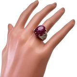 12.5号 カボションルビー 13.89ct ダイヤモンド 計0.19ct リング・指輪 Pt900プラチナ 12.3g レディース
【中古】【真子質店】【NN】




【IMaTx】