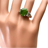 12号 ヒスイ 3.33ct ダイヤモンド 0.57ct リング・指輪 Pt900プラチナ 9.3g レディース
【中古】【真子質店】【NN】




【IKYx】