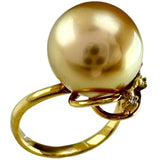 Size 16 Aurora Moon Rainbow South Sea Golden Pearl 12.9mm Diamond 0.04ct Ring K18 Gold 18K 8.6g Ladies
【Used】【Makoto Shichiten】【NN】




【IMaTx】