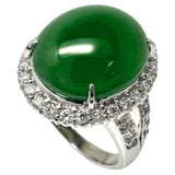 Size 19 Jade 11.13ct Diamond Total 0.80ct Ring Pt900 Platinum 13.8g Ladies
[Used][Makoto Shinjuku Store][NN]




[TYDx]
