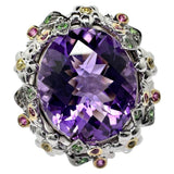 13号 アメジスト 9.29ct サファイア(ピンク/イエロー/グリーンロシュラーガーネット) リング・指輪 K18WGホワイトゴールド 18金 12.3g レディース
【中古】【真子質店】【NN】




【ISMoMi】
