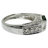 10.5号 グリーントルマリン 1.05ct ダイヤモンド 計0.51/計0.14ct リング・指輪 K18WGホワイトゴールド 18金 4.8g レディース
【中古】【真子質店】【NN】




【STD】
