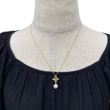 Hanadama Akoya Pearl 9.0mm Diamond Total 0.09ct Necklace K18 Gold 18K 4.9g 45cm Ladies
【Used】【Makoto Shichiten】【NN】




【KKx】