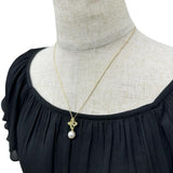 Hanadama Akoya Pearl 9.0mm Diamond Total 0.09ct Necklace K18 Gold 18K 4.9g 45cm Ladies
【Used】【Makoto Shichiten】【NN】




【KKx】