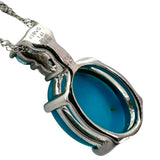 绿松石 1.61ct 蓝锥矿 0.05ct 钻石 0.02ct 项链 K18WG白金 18K 1.9g 42cm 女士
【二手】【真子质店】【NN】




【MaxMi】