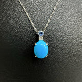 绿松石 1.61ct 蓝锥矿 0.05ct 钻石 0.02ct 项链 K18WG白金 18K 1.9g 42cm 女士
【二手】【真子质店】【NN】




【MaxMi】