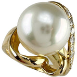 Size 16.5【TASAKI】Aurora Phoenix White South Sea Pearl 13.8mm 0.37ct Ring K18 Gold 18K 16.0g Women's
【Used】【Makoto Shichiten】【NN】




【TDTx】