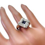 12号 蓝宝石 总计0.36ct 钻石 总计0.24ct 戒指 Pt950铂金 9.0g 女士
【中古】【真子质店】【NN】




【SSx】