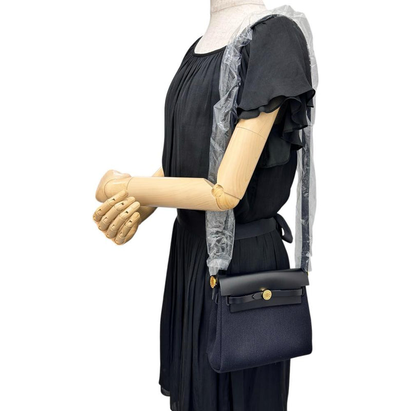HERMES/エルメス】 エールバッグ ミニ ショルダーバッグ キャンバス 