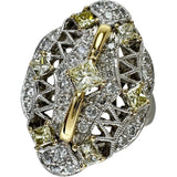 9.5号 ダイヤモンド 計1.02ct リング・指輪 Pt900プラチナ/K18ゴールド 18金 9.1g レディース
【中古】【真子質店】【NN】




【IDYMa】