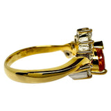Size 14 Orange Sapphire (untreated) 2.890ct Diamond Ring K18YG Yellow Gold 18K/K18WG White Gold 18K 6.1g Ladies
【Used】【Makoto Shiten】【NN】




【ITxx】