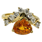 Size 14 Orange Sapphire (untreated) 2.890ct Diamond Ring K18YG Yellow Gold 18K/K18WG White Gold 18K 6.1g Ladies
【Used】【Makoto Shiten】【NN】




【ITxx】