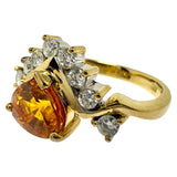 Size 14 Orange Sapphire (untreated) 2.890ct Diamond Ring K18YG Yellow Gold 18K/K18WG White Gold 18K 6.1g Ladies
【Used】【Makoto Shiten】【NN】




【ITxx】