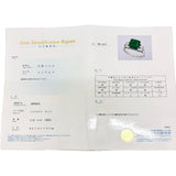 Emerald 3.03ct Diamond Total 0.67ct Ring Pt900 Platinum 5.4g Women's

【Used】【Makoto Shichiten】【NN】

【IMiST】