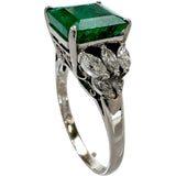 Emerald 3.03ct Diamond Total 0.67ct Ring Pt900 Platinum 5.4g Women's

【Used】【Makoto Shichiten】【NN】

【IMiST】